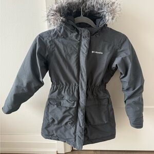 Columbia Girls' Nordic Strider Waterproof Jacket Size : S (7/8)